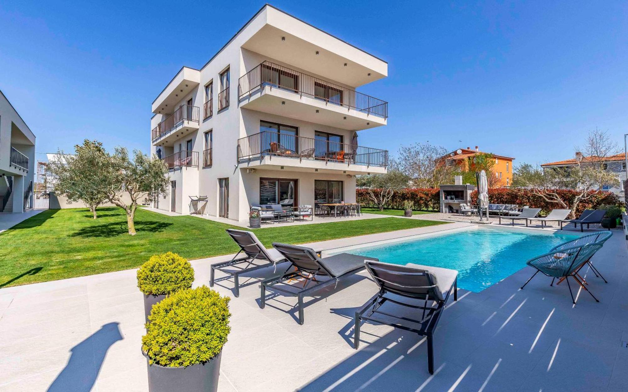 Ap Caci Mit Pool - Istriensonne 0712-0737 Apartment Medulin Exterior photo
